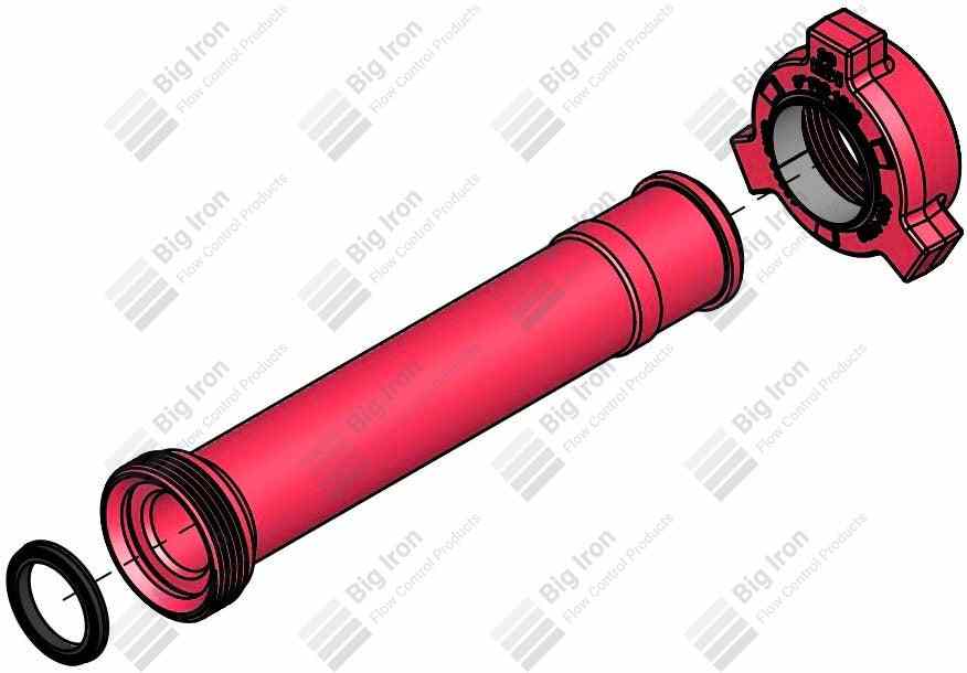 Pup Joint 3" Fig 1502 X 15 FT MxF DET Integral 15,000 Psi Standard Service C